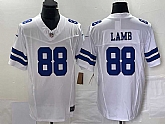 Men & Women & Youth Dallas Cowboys #88 CeeDee Lamb White 2023 F.U.S.E. Limited Stitched Football Jersey,baseball caps,new era cap wholesale,wholesale hats